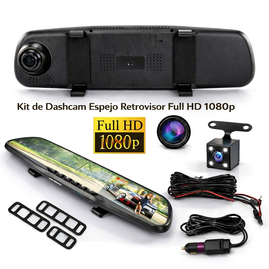 Cámara Retrovisor Dashcam®