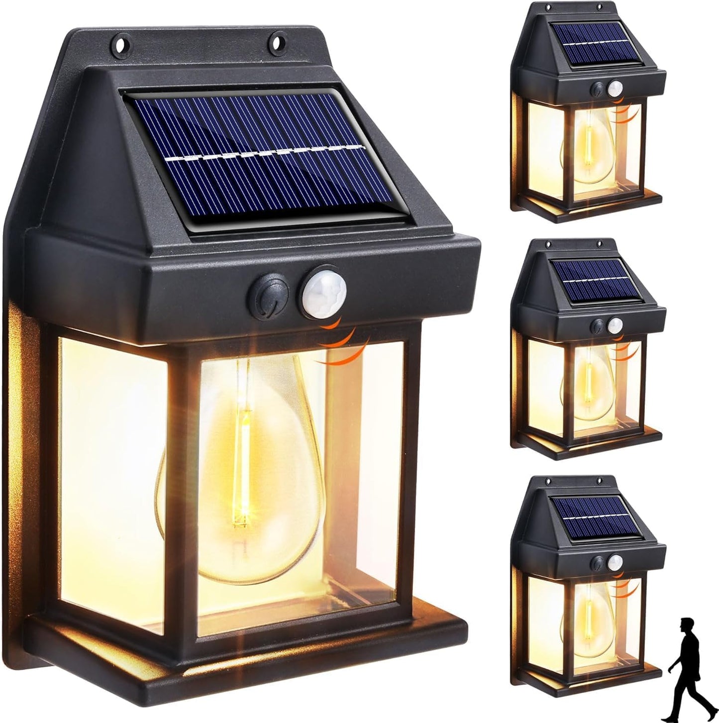 Lámpara solar exterior con sensor de movimiento - ILUMOVE™