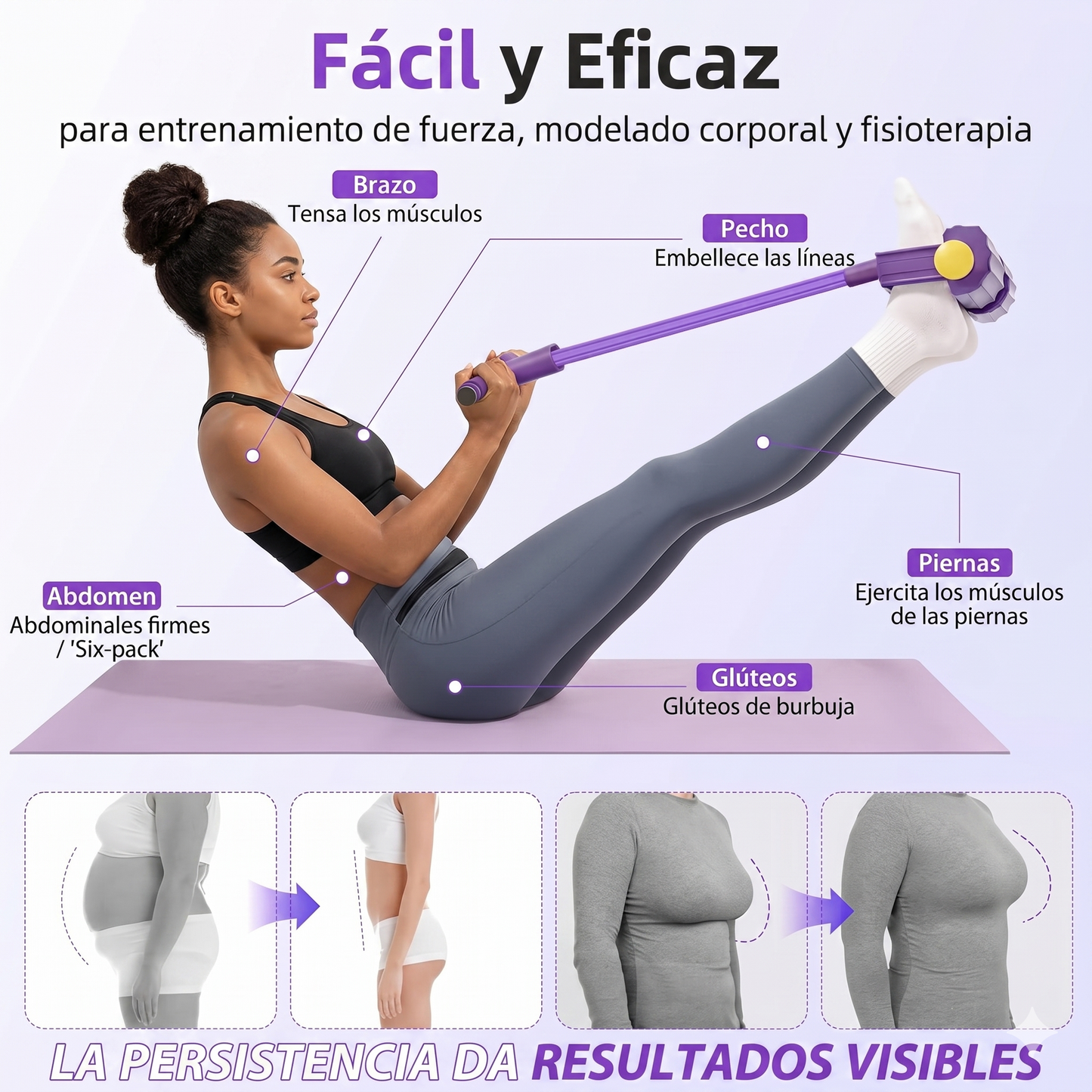 Bandas elásticas multifunción-Fitwell®