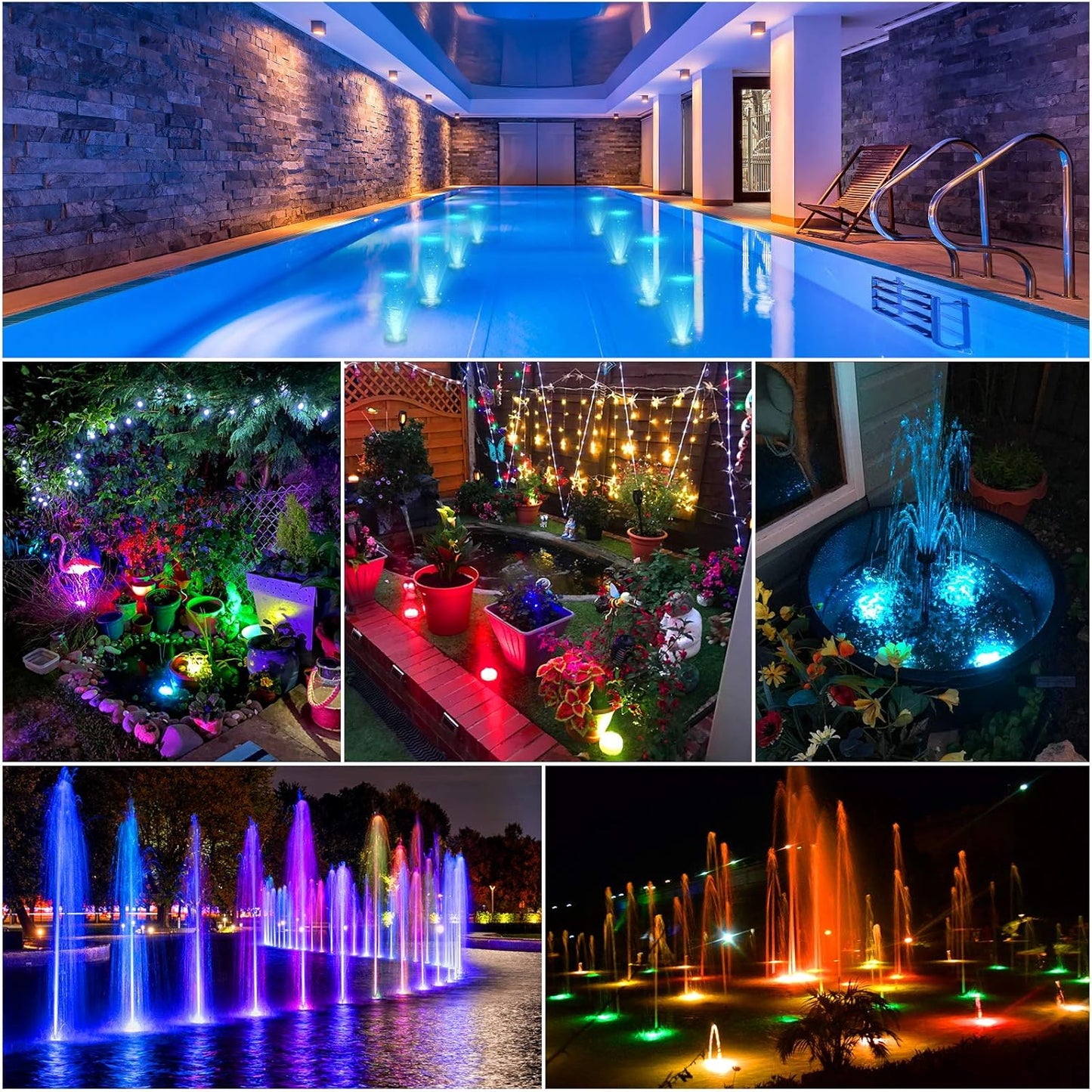 Luces LED sumergibles (2pcs) - ILUBEN®
