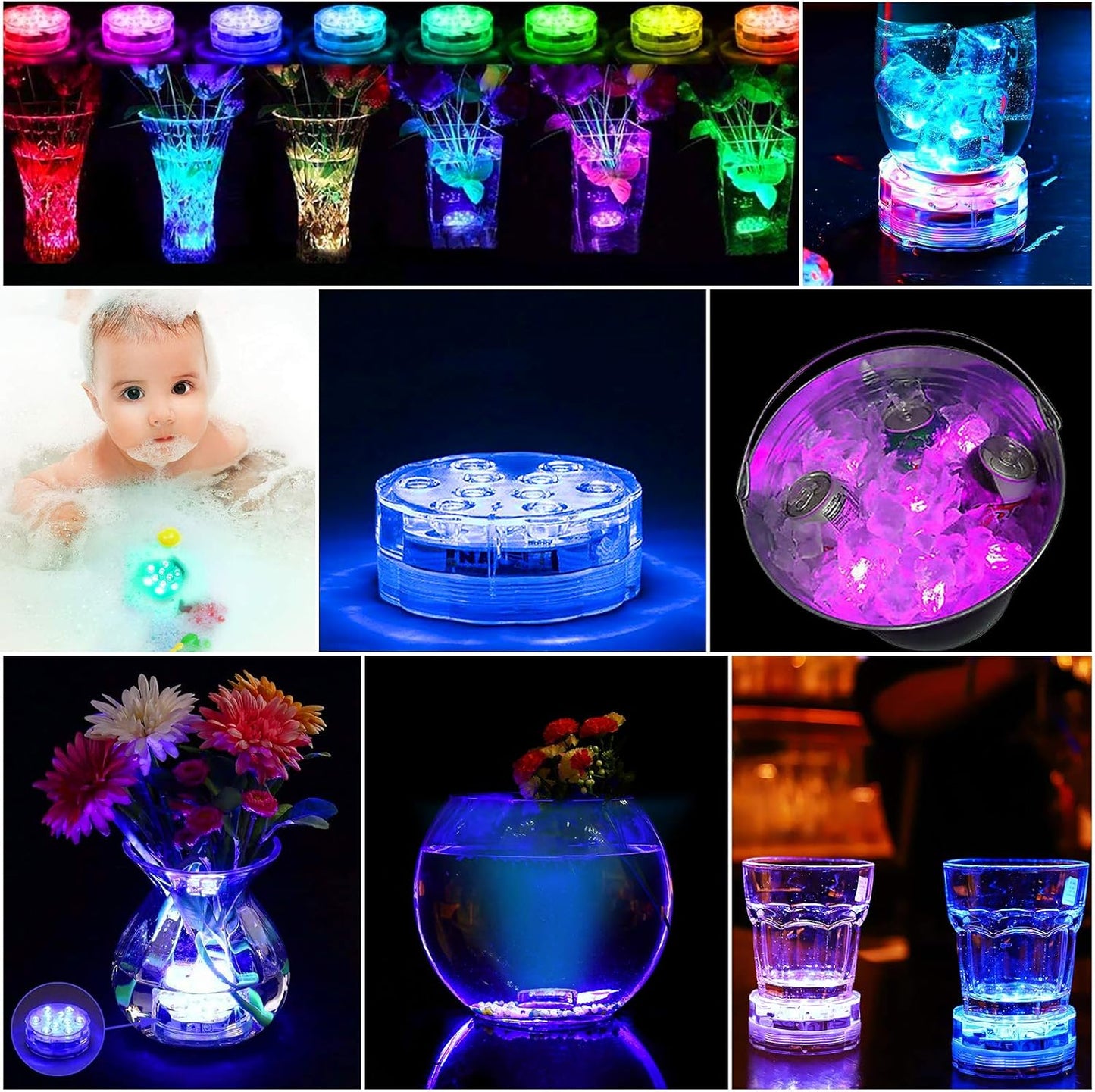 Luces LED sumergibles (2pcs) - ILUBEN®