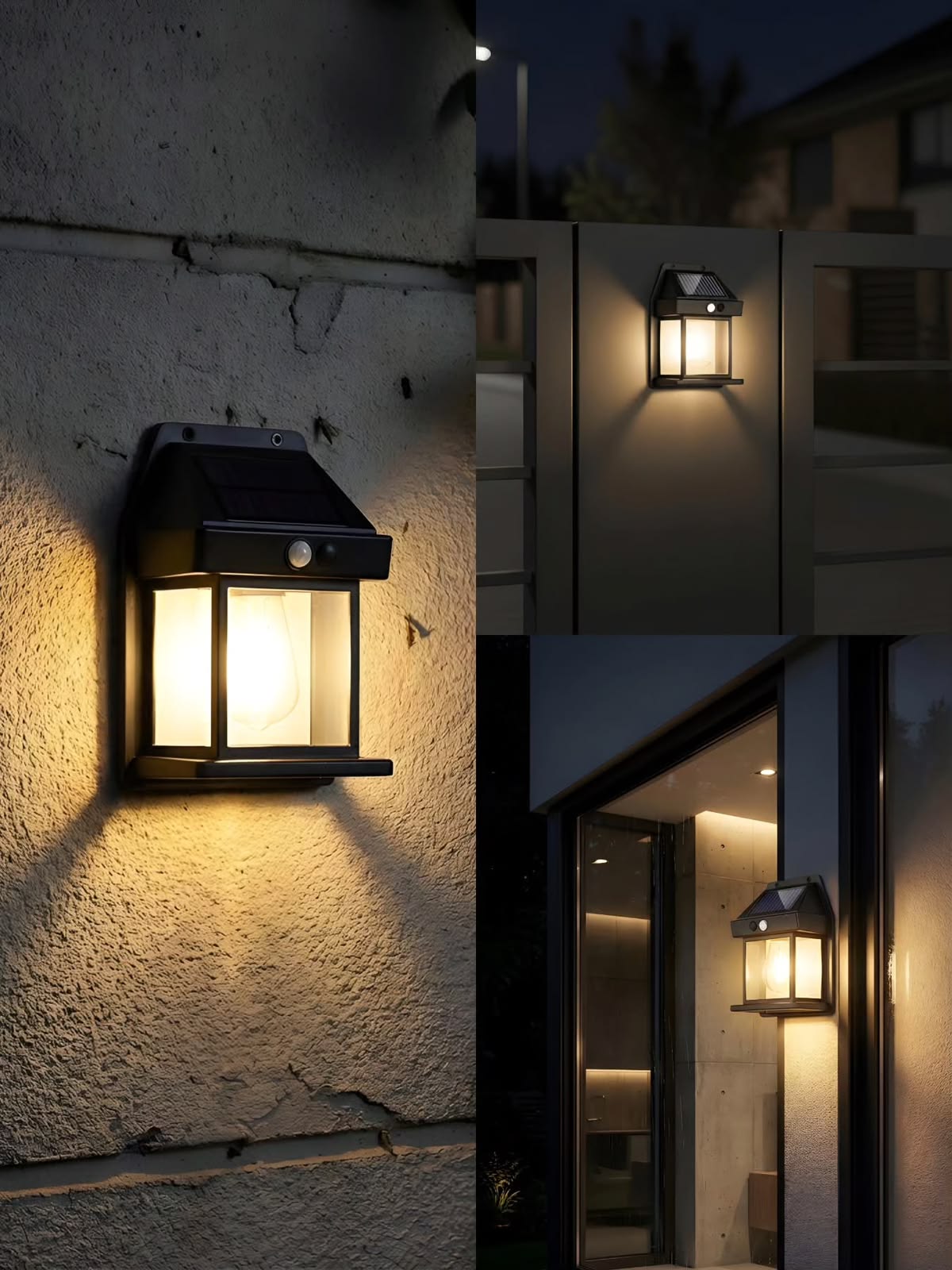 Lámpara solar exterior con sensor de movimiento - ILUMOVE™